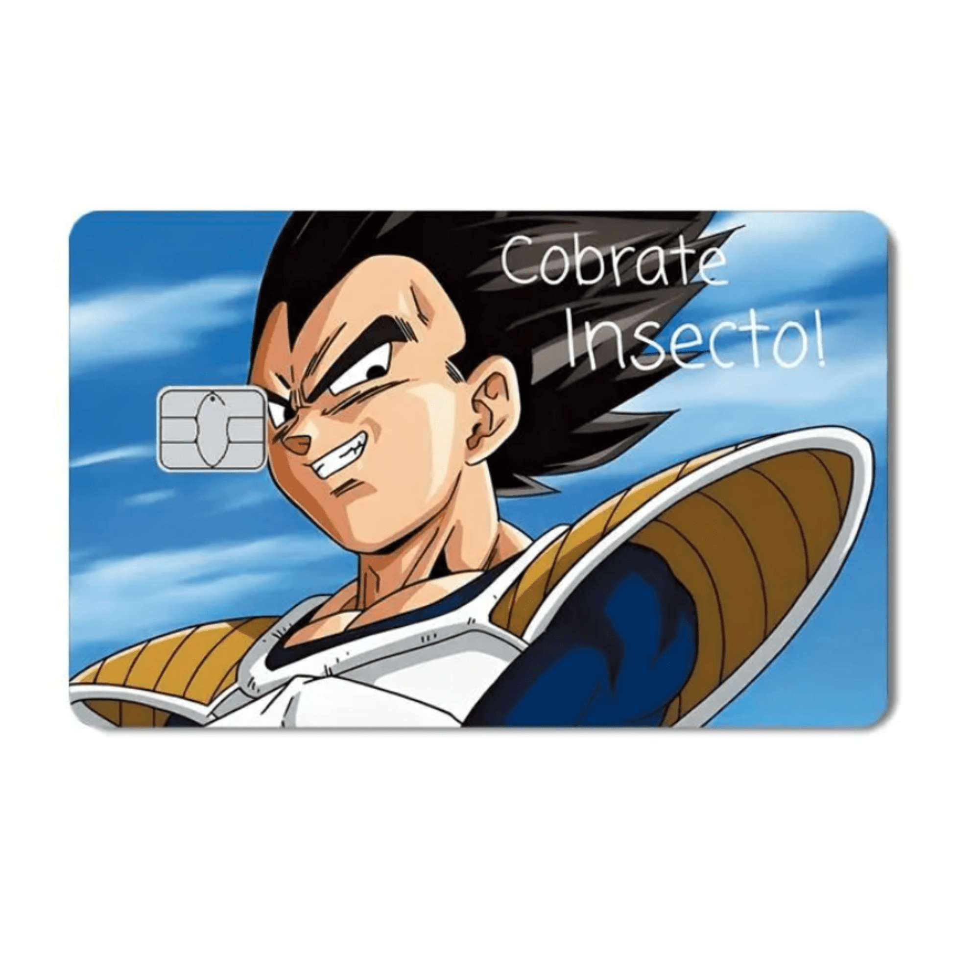 Sticker Carte Bancaire Dragon Ball Prince Vegeta