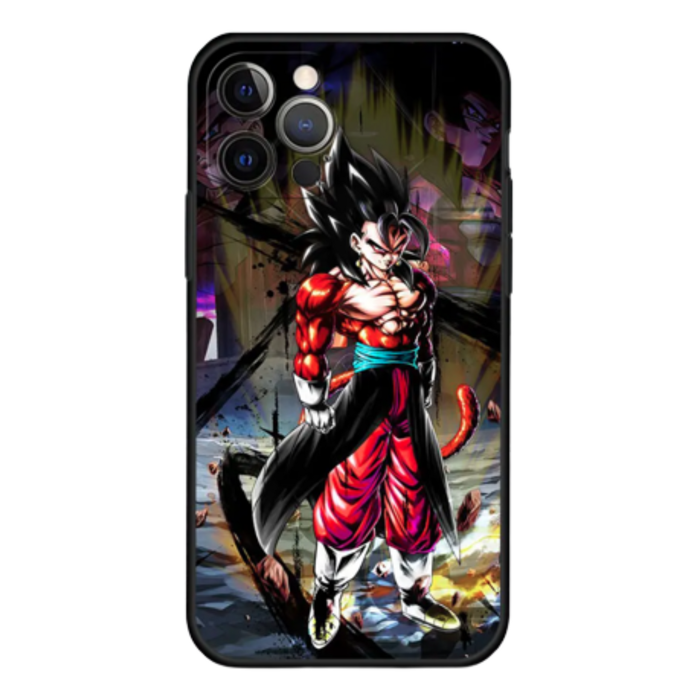Coque iPhone Dragon Ball Vegetto Super Saiyan 4