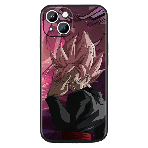 Coque iPhone Dragon Ball Goku Rosé