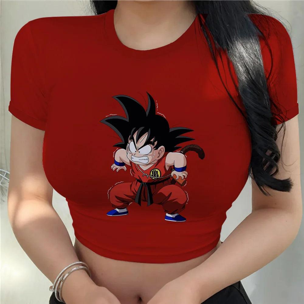 Crop Top Dragon Ball Frustration de Goku