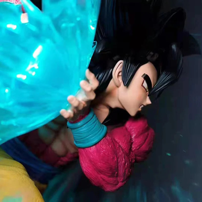 Figurine Dragon Ball Goku Saiyan 4 Kamehameha