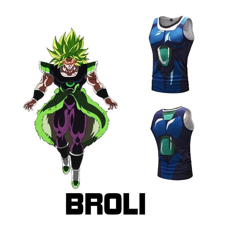 Débardeur Broly SSJ DBZ