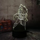 Lampe LED 3D Dragon Ball Prince Saiyan Vegeta