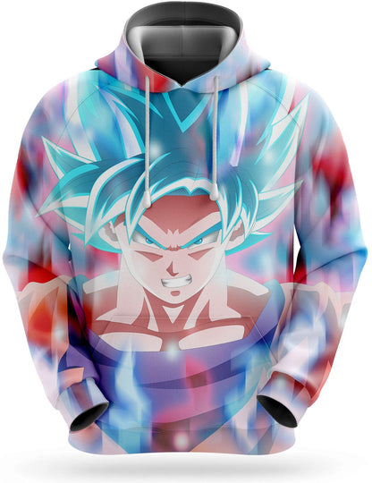 Sweat Dragon Ball Super   Rage Bleue